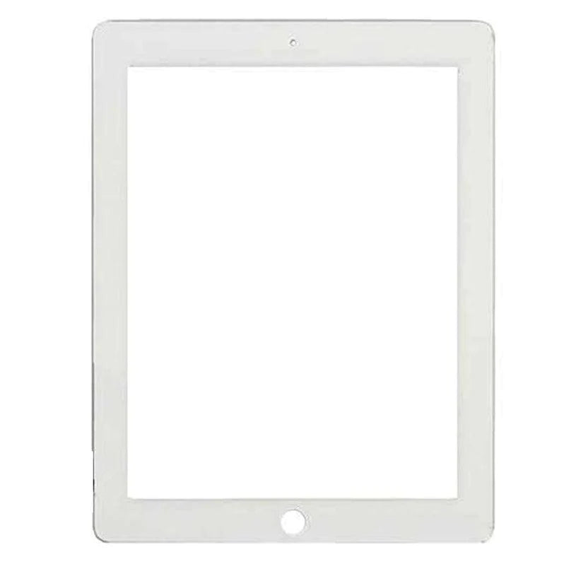For Apple iPad 4 Replacement Touch Screen Digitizer with Home Button Assembly (White)