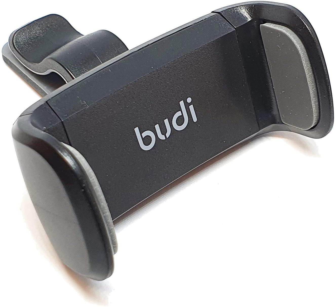 Budi Universal 360 Rotating Mobile Phone In Car Air Vent Mount Holder White