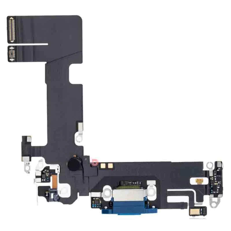 For Apple iPhone 13 Mini Replacement Charging Port Flex (Blue)