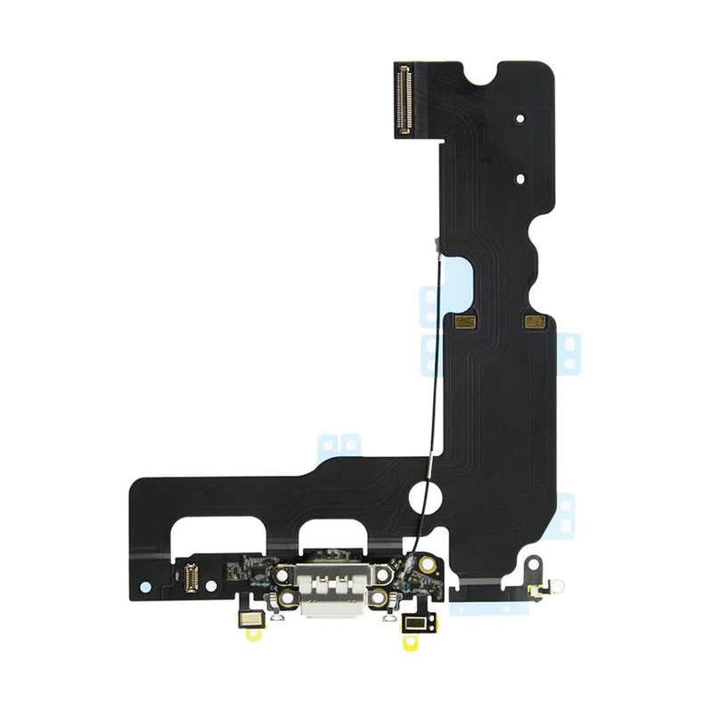 For Apple iPhone 7 Plus Replacement Charging Port, Antenna & Microphone Flex - Black