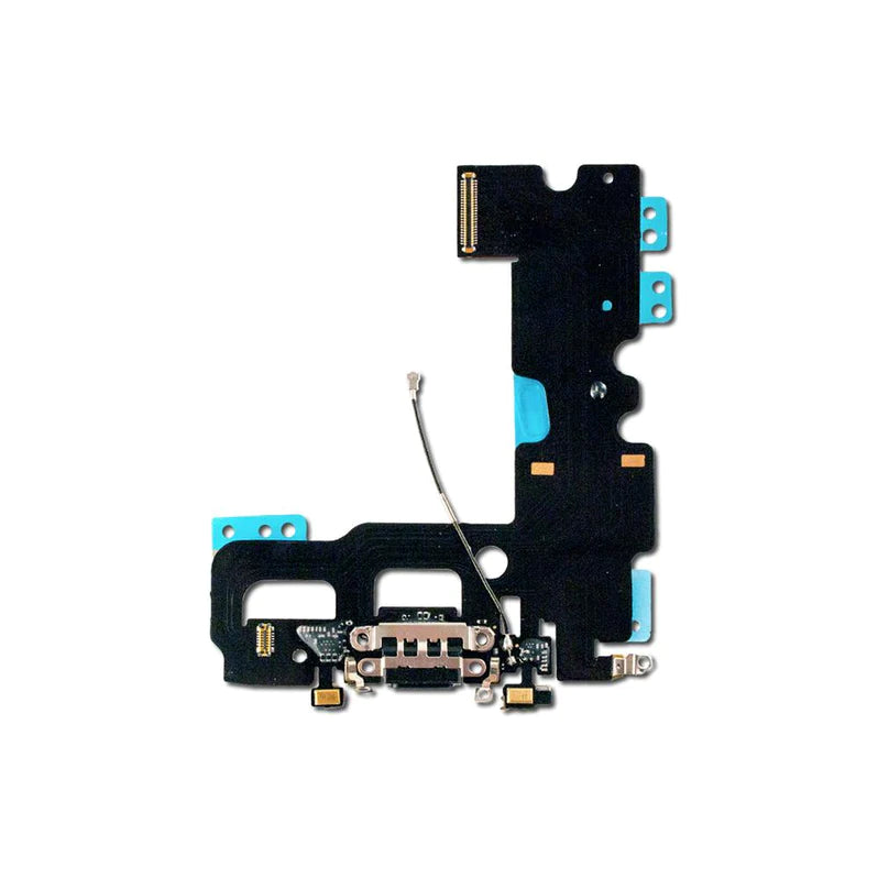 For Apple iPhone 7 Replacement Charging Port, Antenna & Microphone Flex - Black