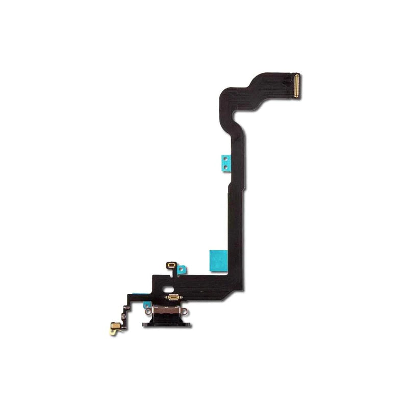 For Apple iPhone X Replacement Charging Port & Microphone Flex - Black
