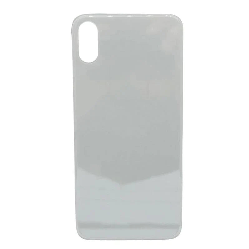 For Apple iPhone XS Max Replacement Back Glass (White)