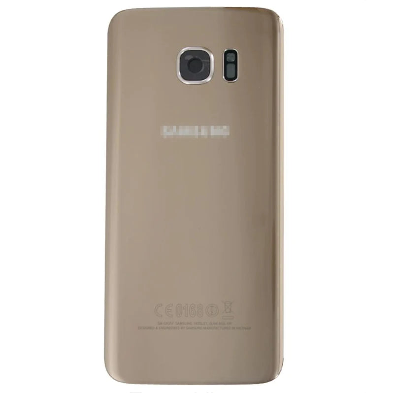 For Samsung Galaxy S7 Edge Replacement Rear Battery Cover (Gold)