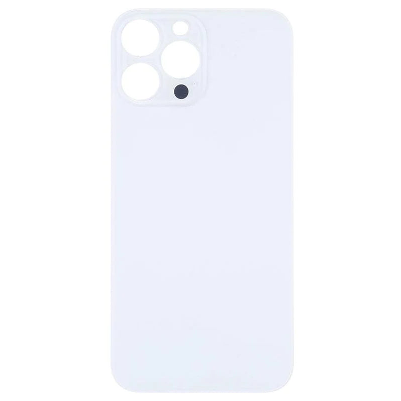 For iPhone 14 Pro Replacement Back Glass (Silver)