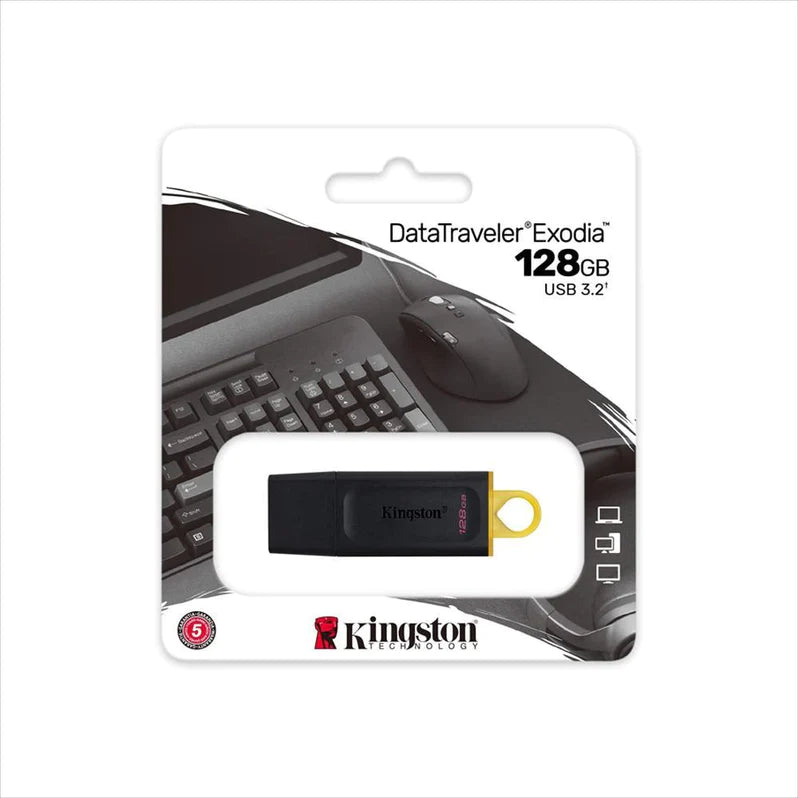 Kingston DataTraveler Exodia DTX 128GB Flash Drive USB 3.2 Gen 1