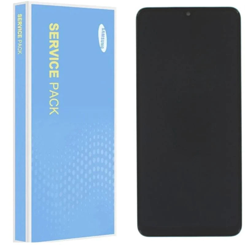 Samsung Galaxy A22 A225 4G Service Pack Cosmic Black Full Frame Touch Screen Display