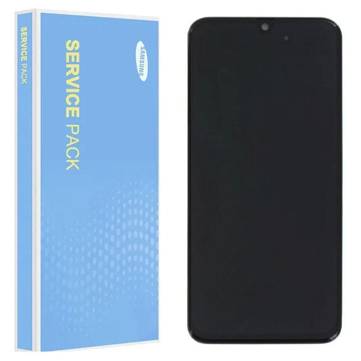 Samsung Galaxy A31 A315 Service Pack Black Full Frame Touch Screen Display