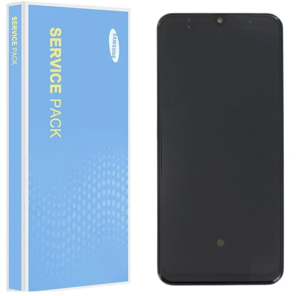 Samsung Galaxy A50 A505 Service Pack Black Full Frame Touch Screen Display GH82-19204A