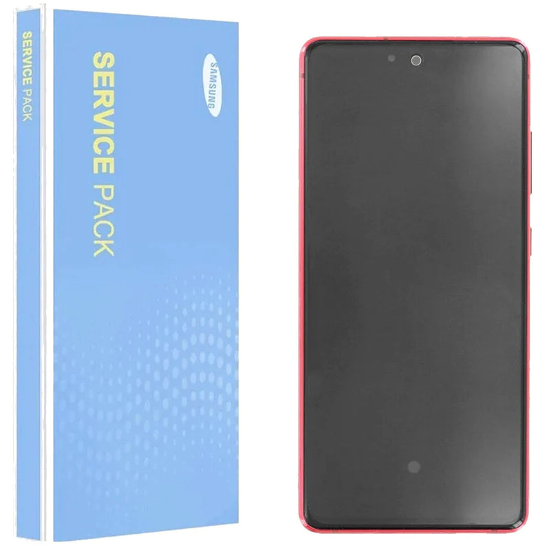 Samsung Galaxy S20 FE G780F Service Pack Full Frame Touch Screen Display (Cloud Red)