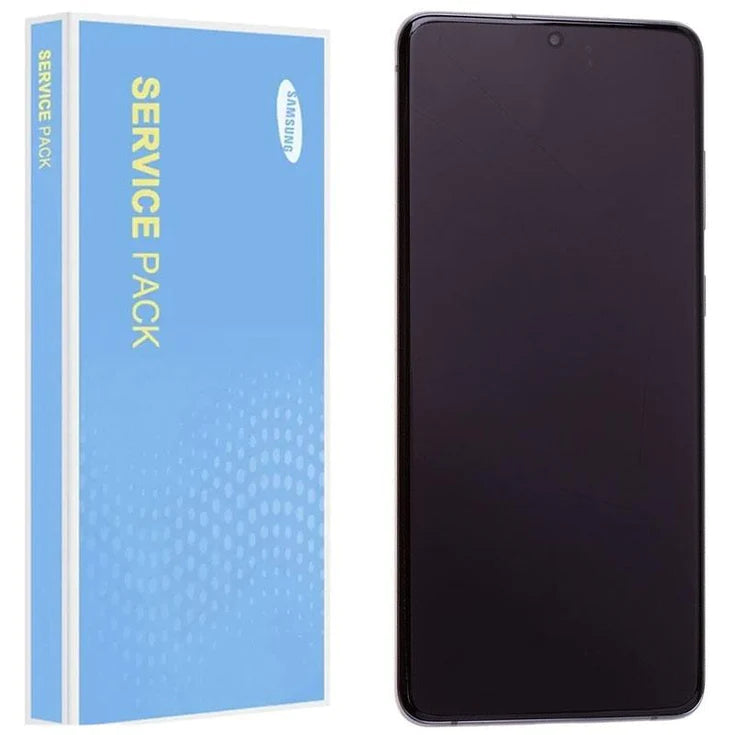 Samsung Galaxy S20 Plus G985 Service Pack Full Frame Touch Screen Display (Cosmic Grey)