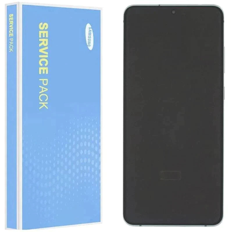 Samsung Galaxy S20 Ultra 5G G988F Service Pack Full Frame Touch Screen Display (Cosmic Black)