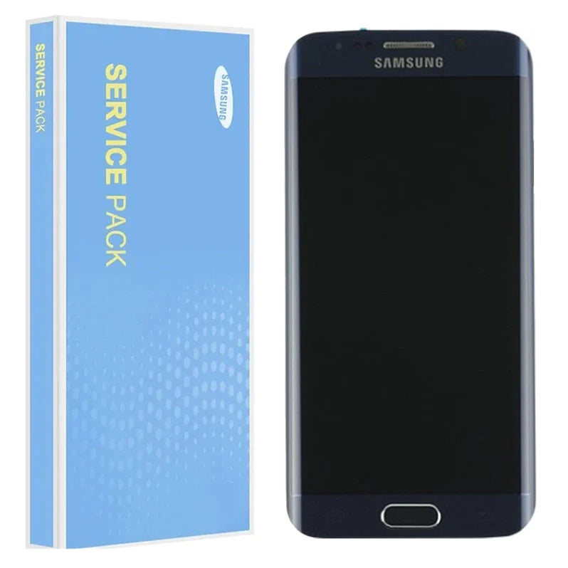 Samsung Galaxy S6 Edge G925F Service Pack Black Full Frame Touch Screen Display