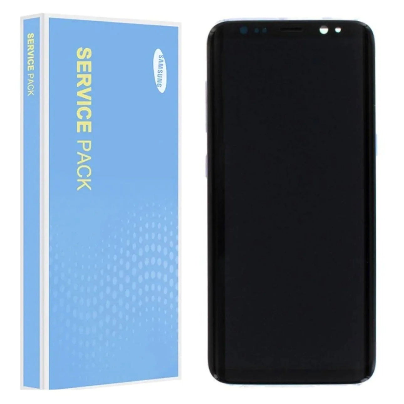 Samsung Galaxy S8 G950F Service Pack Cosmic Orchid Grey Full Frame Touch Screen Display GH97-20457C/ GH97-20473C