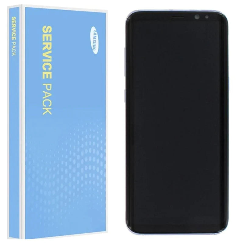 Samsung Galaxy S8 Plus G955F Service Pack Orchid Grey Full Frame Touch Screen Display