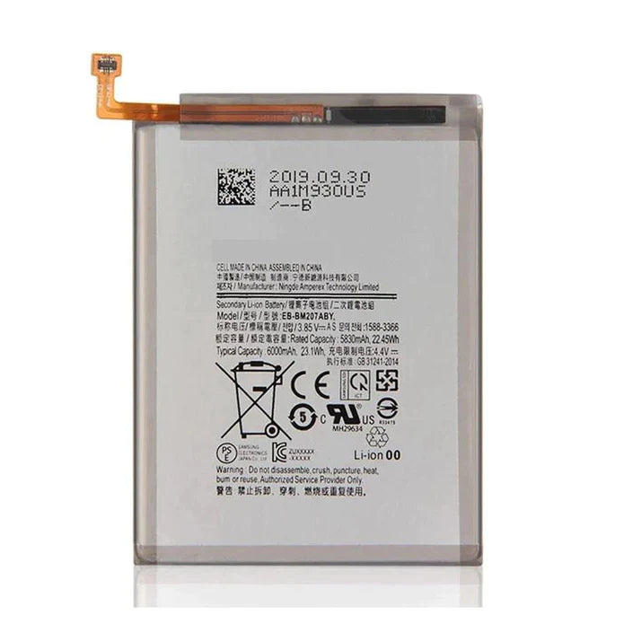 For Samsung Galaxy M30S M307F Replacement Battery 6000mAh