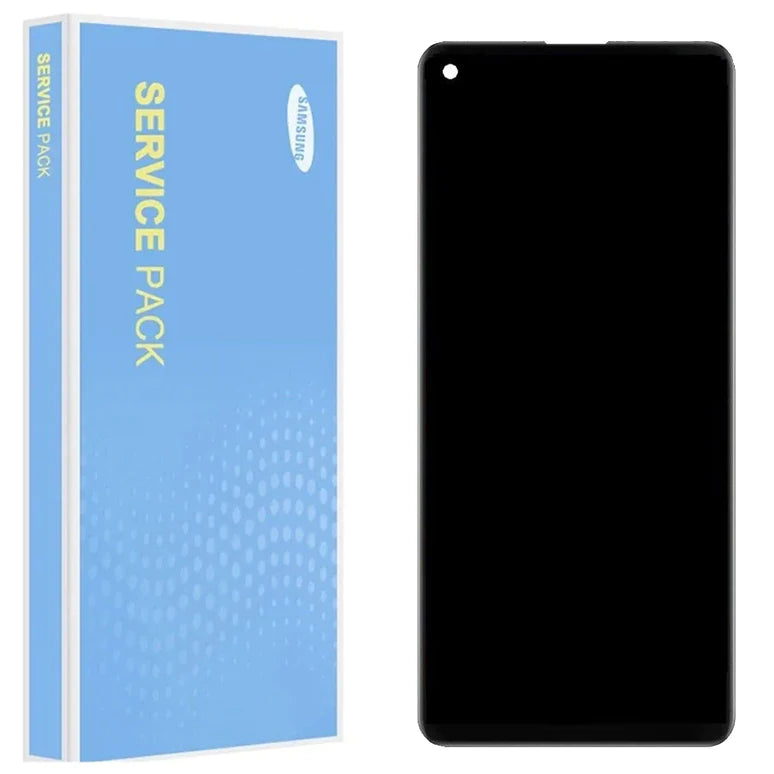 Samsung Galaxy A21s A217F Service Pack Cosmic Black Full Frame Touch Screen Display