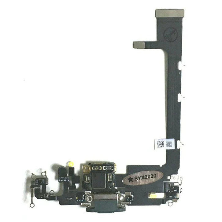 iPhone 11 Pro Replacement Charging Port Flex With Main Microphone (Midnight Green)