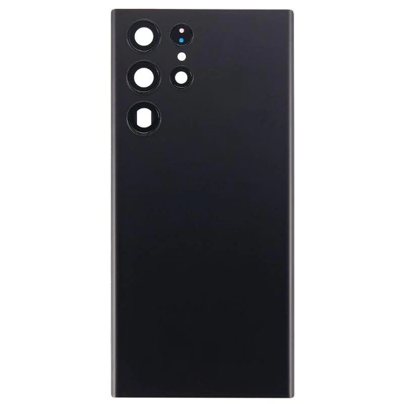 Samsung Galaxy S22 Ultra Replacement Battery Cover With Lens (Phantom Black)