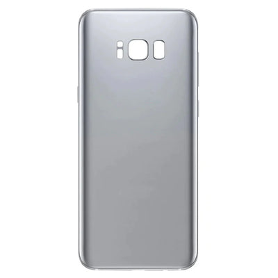 Samsung Galaxy S8 Replacement Rear Battery Cover with Adhesive (Silver)