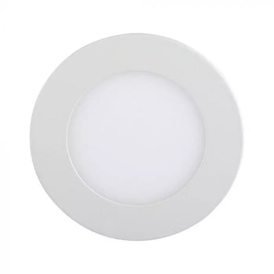 Downlight LED Round Slim Panel Light 3W D85mm - 4000K Cool White