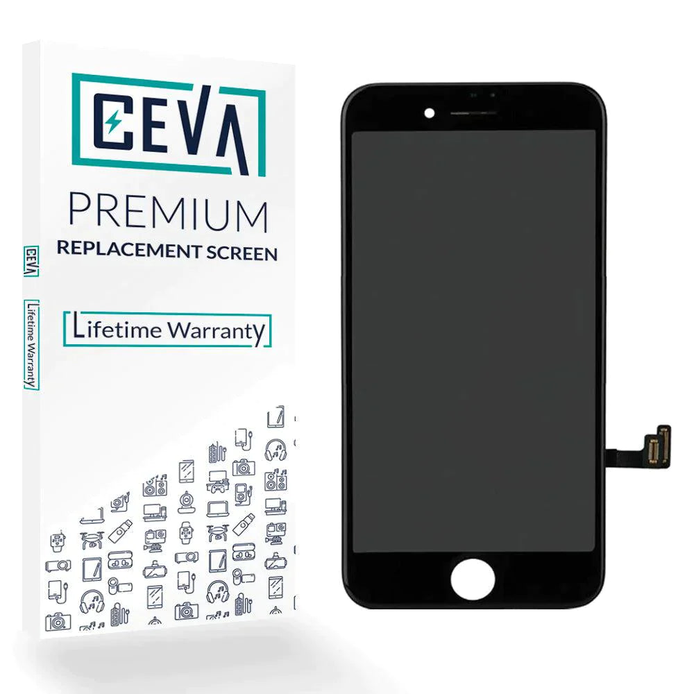 Apple iPhone SE3 (2022) Replacement In-Cell LCD Screen (Black) - CEVA Premium