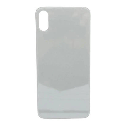 For Apple iPhone X Replacement Back Glass (White)