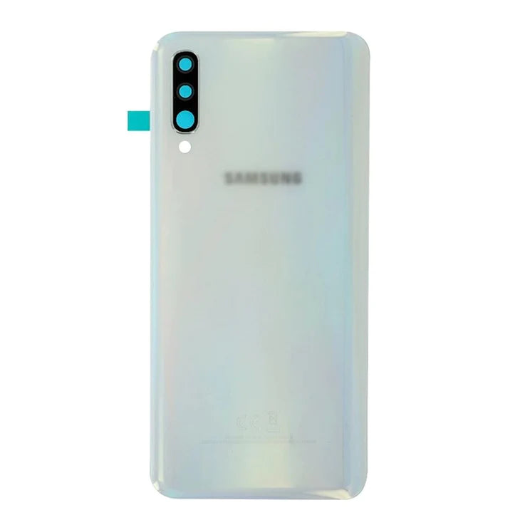 Samsung Galaxy A70 A705 Replacement Rear Battery Cover with Adhesive (White) by