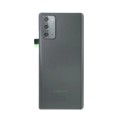 For Samsung Galaxy Note 20 Replacement Rear Battery Cover with Adhesive (Mystic Grey)