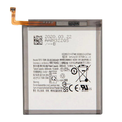 For Samsung Galaxy S20 Replacement Battery 4000mAh