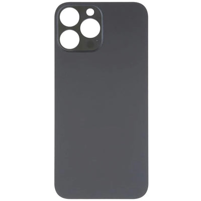 For iPhone 14 Pro Replacement Back Glass (Space Black)