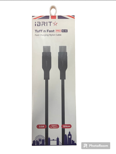 Ibrit Tuff n Fast  Type C To C Cable (1.2m)