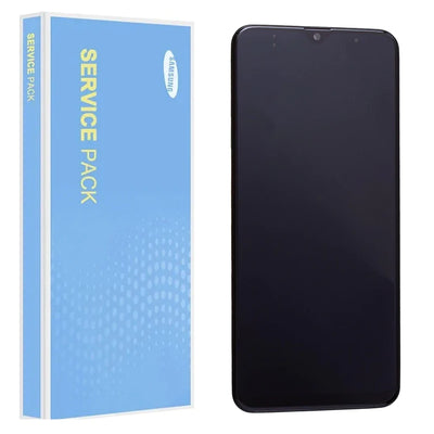 Samsung Galaxy A32 4G A325F Service Pack Black Full Frame Touch Screen Display