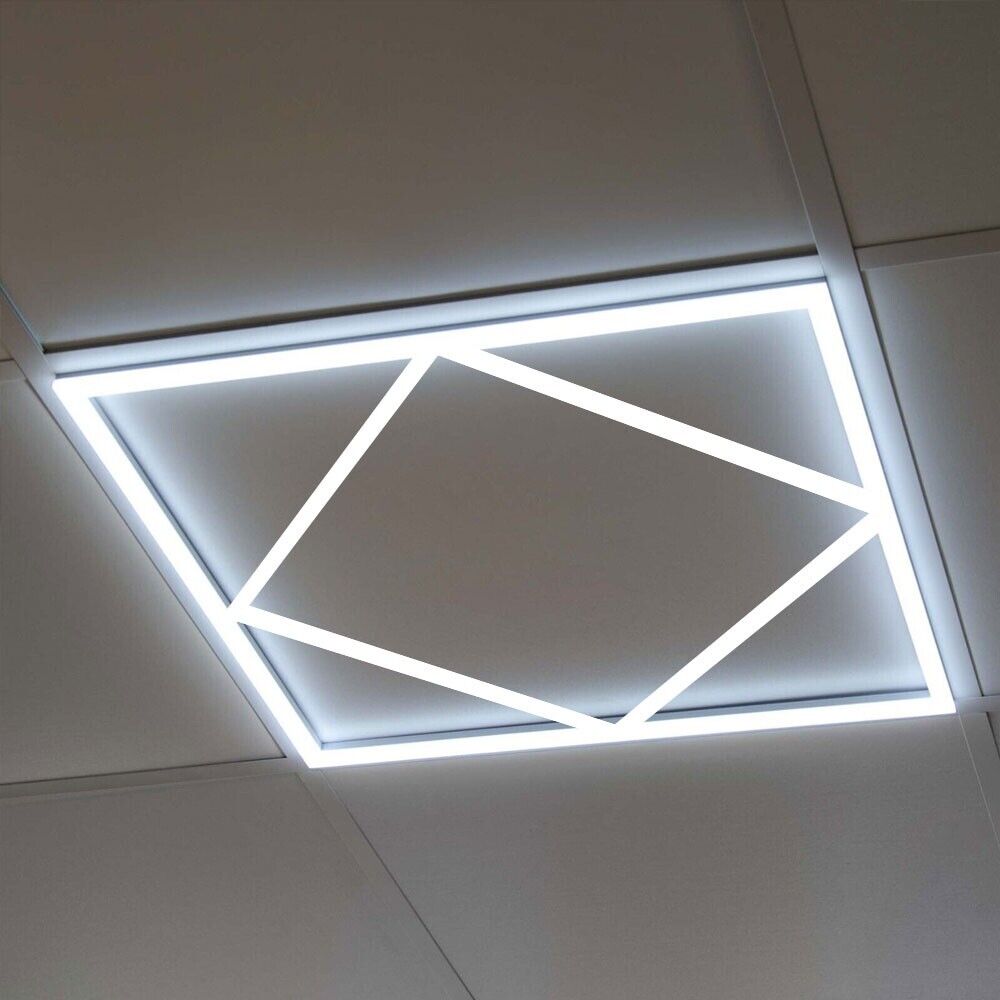 Ultra Bright 85W Diamond Shape LED Ceiling Panel Light – Cool White – 600 x 600mm