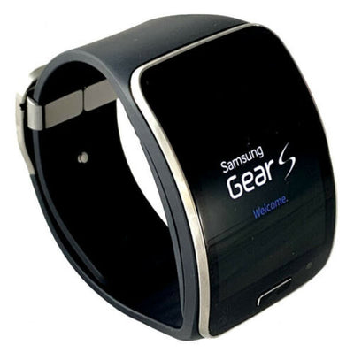 Samsung Galaxy Gear S SM-R750 Curved Super AMOLED Smart Watch - Black