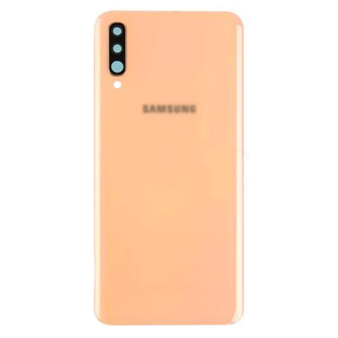 Samsung Galaxy A70 A705 Replacement Rear Battery Cover with Adhesive (Coral)