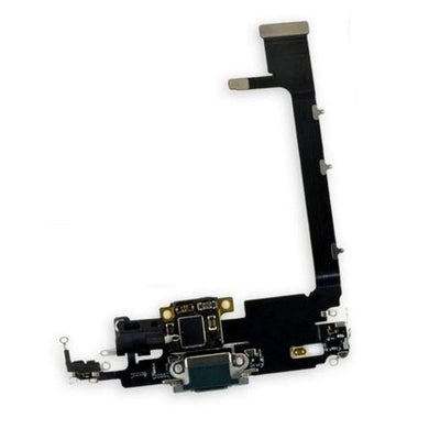 iPhone 11 Pro Max Replacement Charging Port Flex With Main Microphone with sub board (Green)